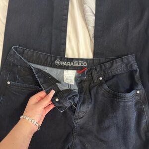 Parasuco Men's Deep Indigo Straight Jeans